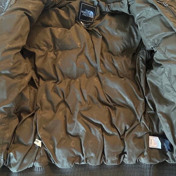 The North Face 600 Goose Down Green Down Puffer Coat Size Women's Small - Picture 6 of 8